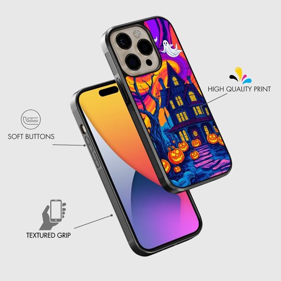 Halloween Phone Cover – iPhone 16, 15 Pro, Galaxy S25, S24, S24 Ultra, Pixel 9 - Picture 7 of 9